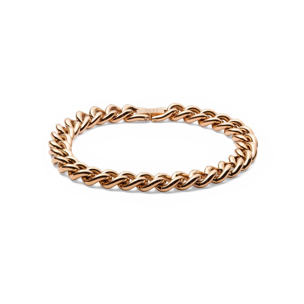 다니엘 웰링턴 CHUNKY CHAIN BRACELET 두꺼운 쿠바체인 패션팔찌 - 상품 이미지
