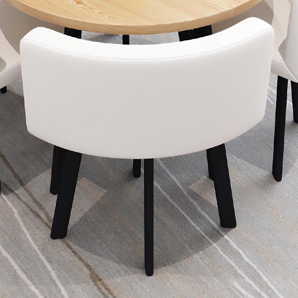 원형 식탁 세트 4인용 6인용 원목 타원형 테이블 의자