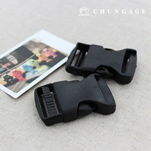 똑딱버클 플라스틱 2개입 내경 30mm - 상품 이미지