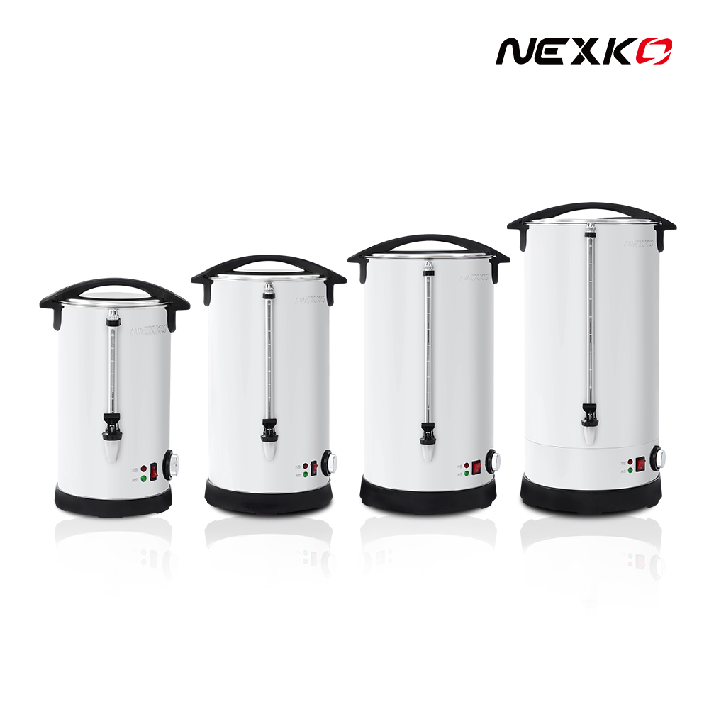 [26년형] 넥스코 전기 물끓이기 온수통 스테인리스 보온물통 자동 업소용 대용량 전기포트 35L