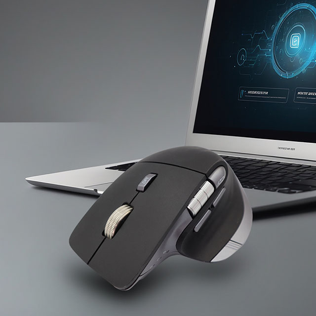 지클릭커 휠마스터2 무한 스크롤 무선 블루투스 마우스 OP02 블랙