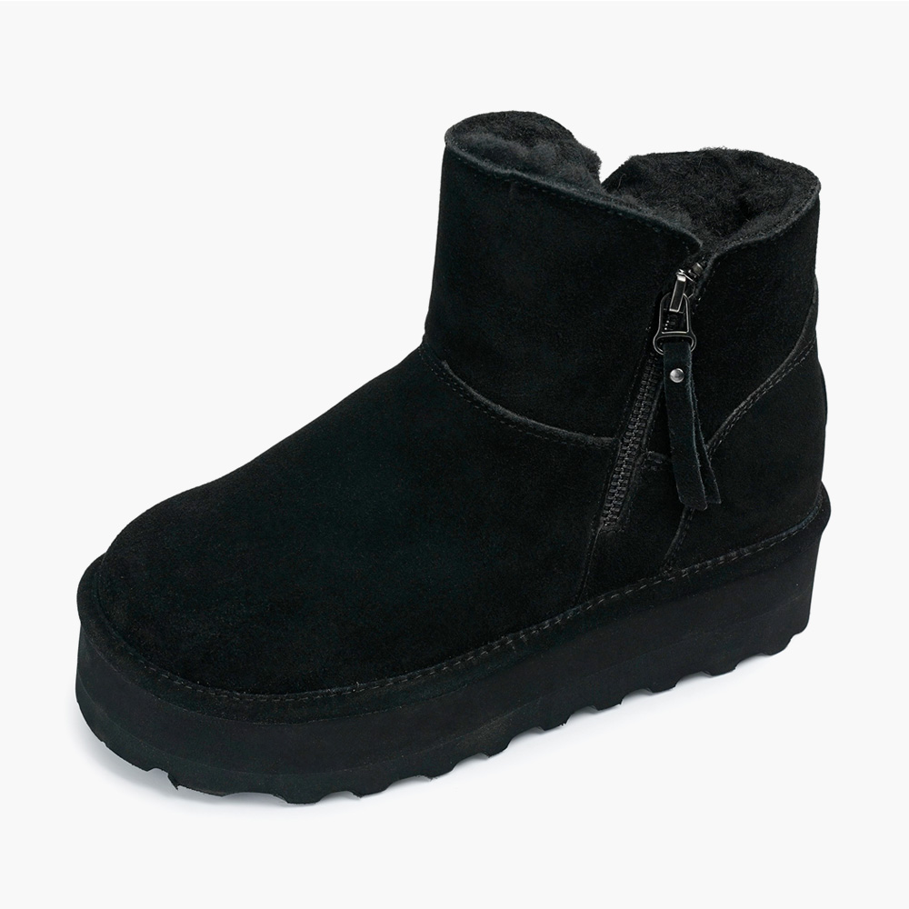 [베어파우] RETRO MAREN 소가죽 양털부츠