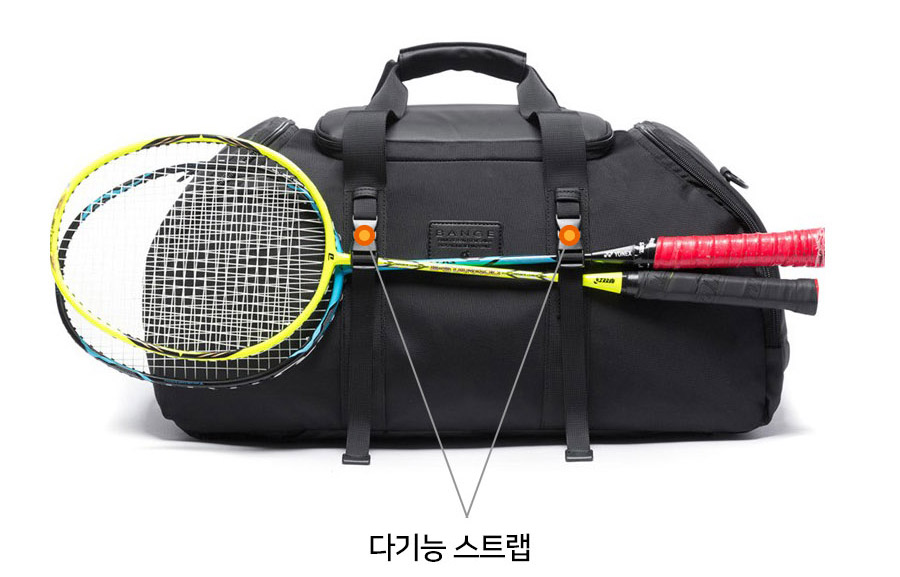 1박2일 기내용 여행용 보스턴백 확장형 빙수 운동 신발 수납 가방 TSA 소형 이미지 6