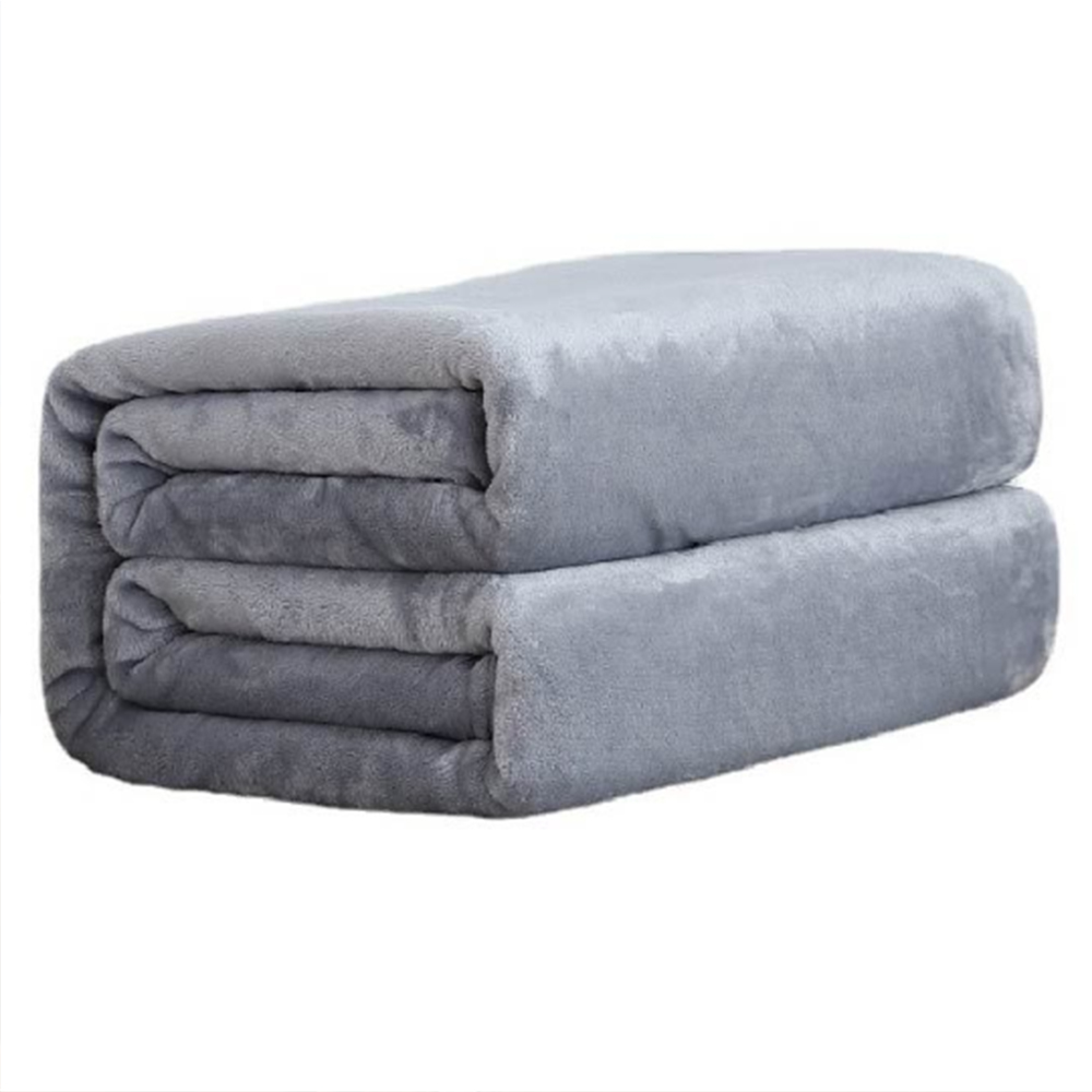 극세사 담요 이불 부드러운 학생 소파 무릎 따뜻한 캠핑용 겨울 거실 휴대용 단체 답례품 - 상품 이미지