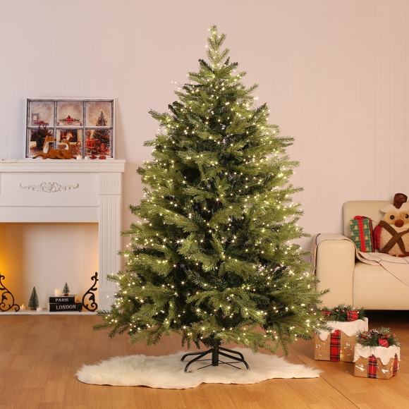 크리스마스 LED 지네조명 야외트리전구 500구 전원잭o 검정선