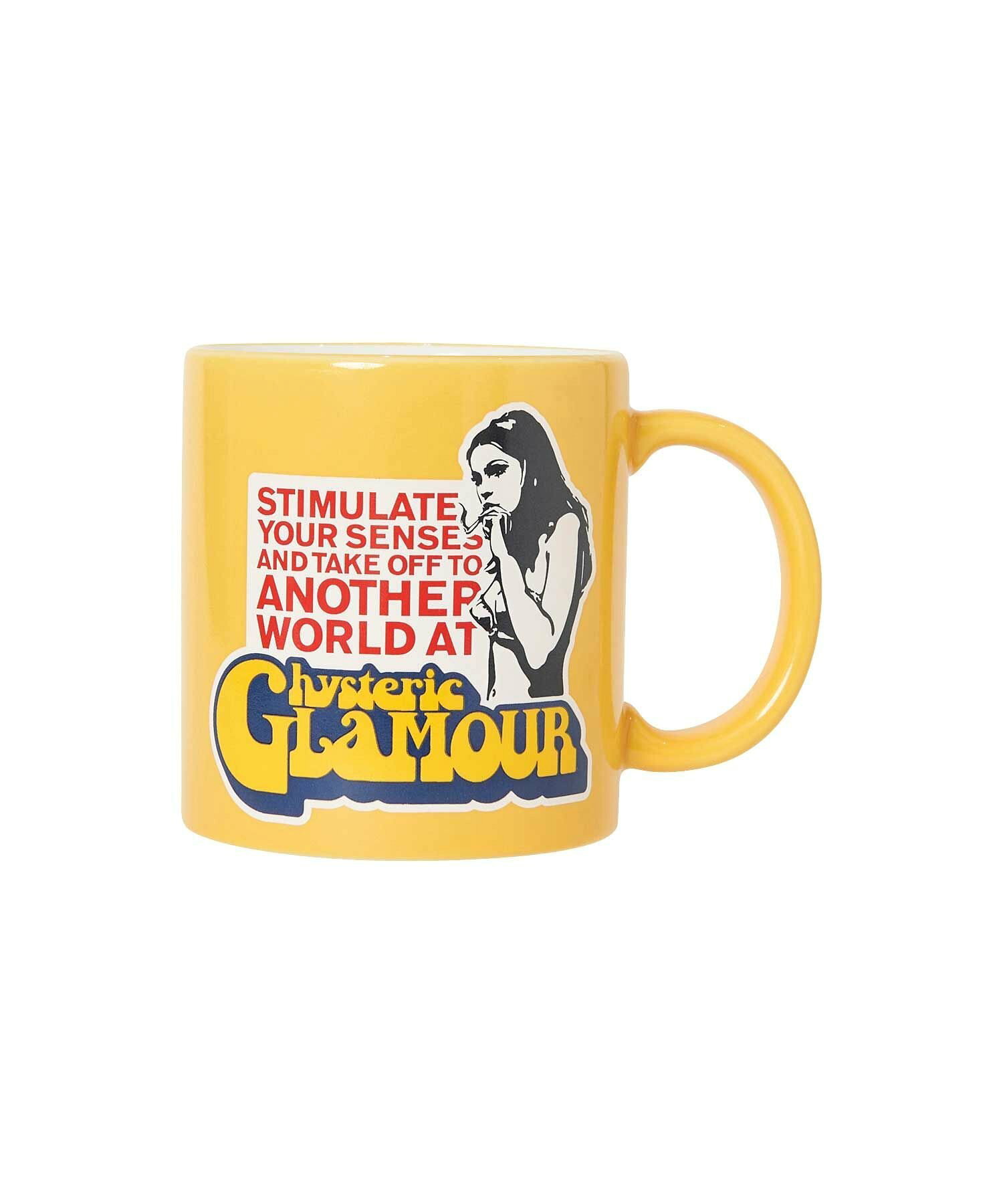 히스테릭글래머 HYSTERIC GLAMOUR MOMAN BANANA 머그 컵 2컬러 - 상세 이미지 3