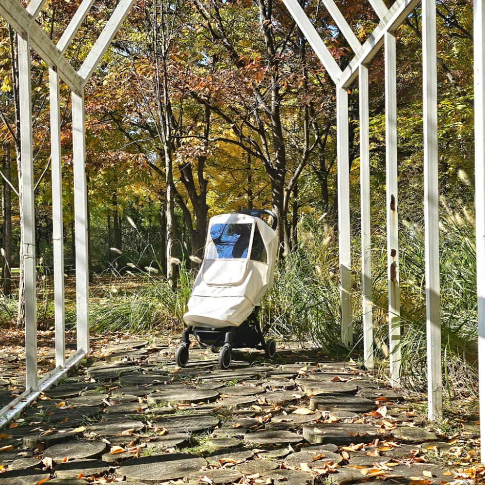오맘 유모차방풍커버 방한 패딩덮개 실버크로스듄 리프 잉글레시나일렉타 앱티카 뉴나데미그로우