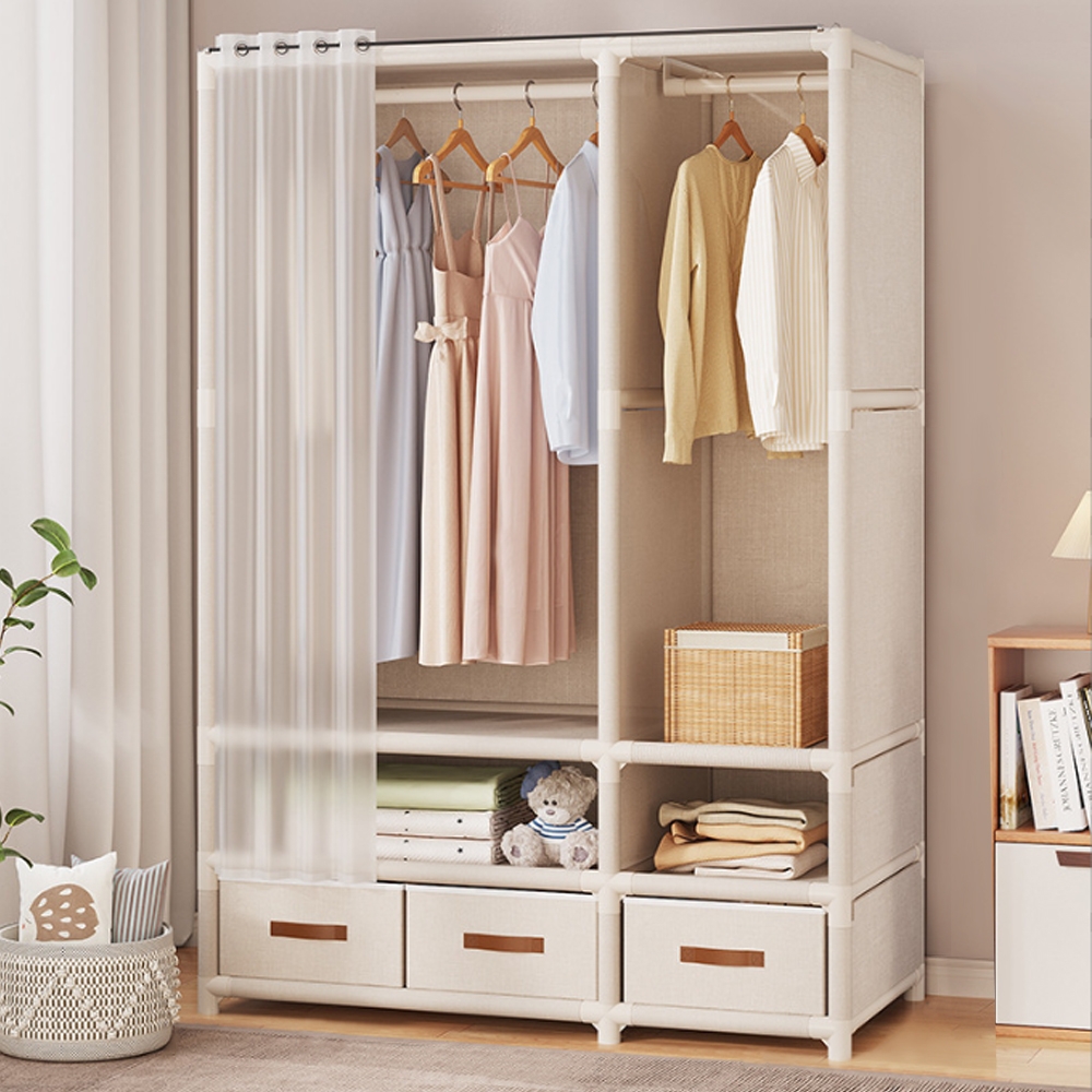 행거 올인원 코스트코 철제 조립식 드래스룸 수납 이동식 스탠드 옷걸이 서랍 비키니