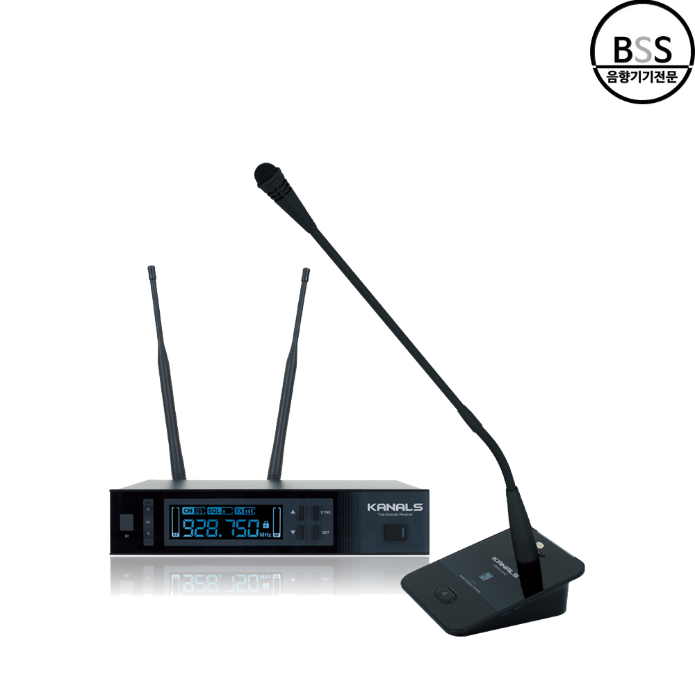 카날스 KANALS MWG-1500 MWG1500 무선구즈넥마이크 1채널 C타입 충전식 - 상품 이미지