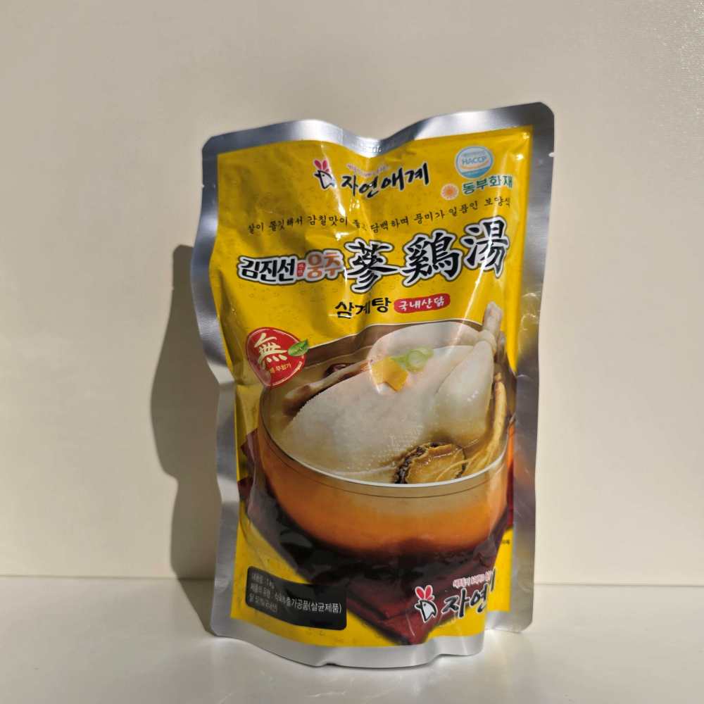 자연애계 웅추삼계탕 1kg 3봉 국내산 보양식 - 상세 이미지 4