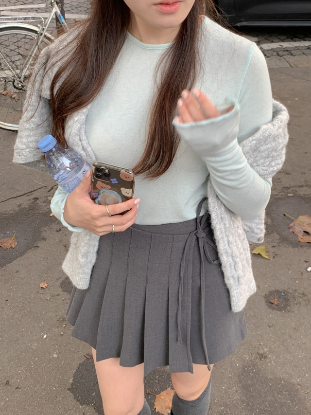 ✨후기극찬!💕URBANE MADE💕 조이 크롭 케이블 알파카 꽈배기 가디건 (3c) 상세 이미지 232
