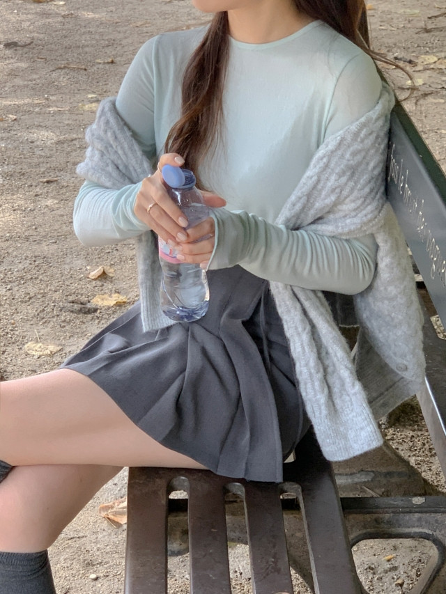✨후기극찬!💕URBANE MADE💕 조이 크롭 케이블 알파카 꽈배기 가디건 (3c) 상세 이미지 242