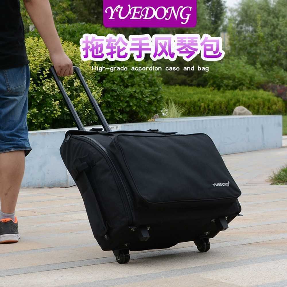 아코디언 트롤리 가방 이동식 바퀴 기내 여행용 카트 - 상세 이미지 5