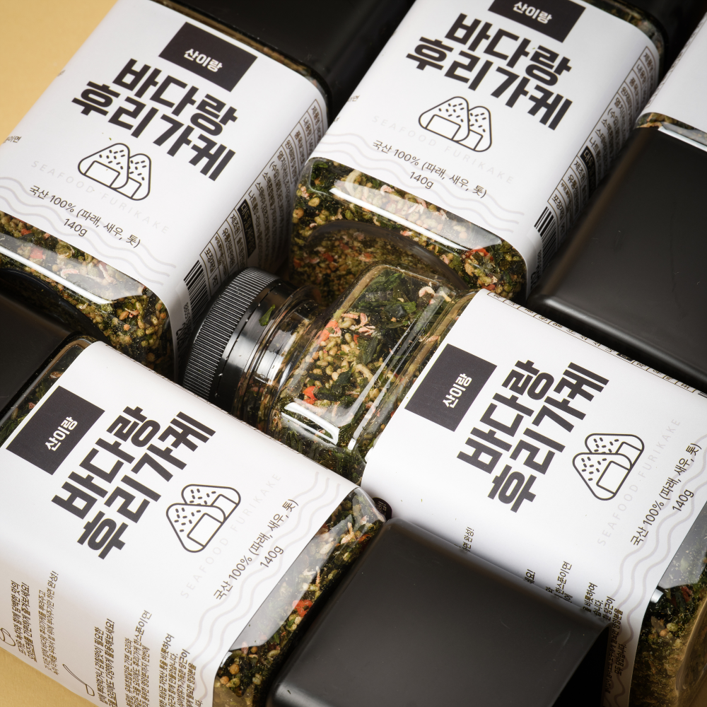 바다랑 밥이랑 후리가케 국내산 아기 주먹밥 오차즈케 김가루 140g, 1개 : 산이랑 sanirang