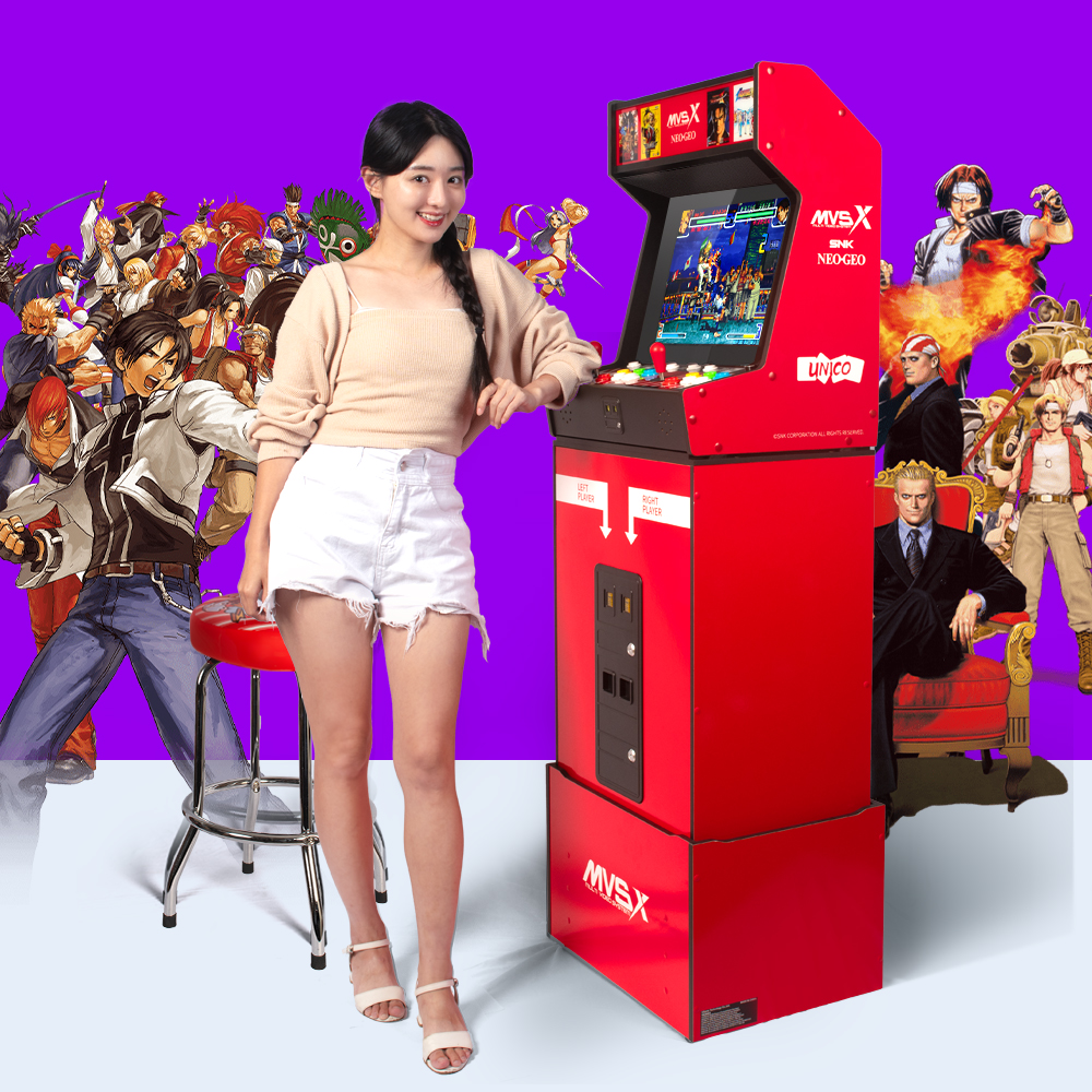 SNK 네오지오 홈아케이드 게임기 NEOGEO MVSX COMBO-I 세트 (MVSX게임기+DIY베이스) Authorized license 정품 레트로게임기 - 상세 이미지 2