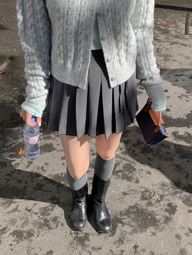 ✨후기극찬!💕URBANE MADE💕 조이 크롭 케이블 알파카 꽈배기 가디건 (3c) 상세 이미지 211