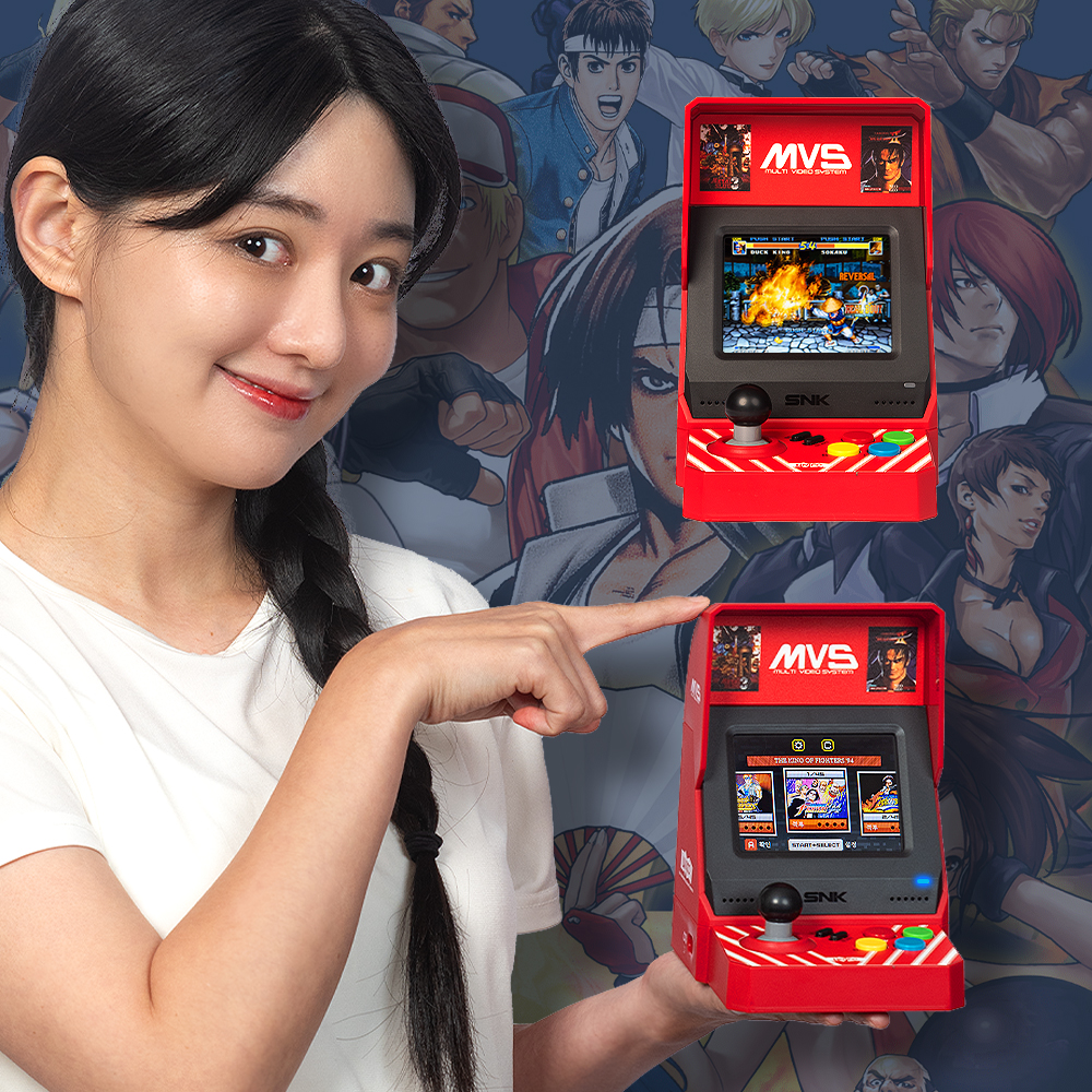 SNK 네오지오 NEOGEO MVS mini 아케이드 게임기 / Authorized license 정품 레트로게임기 - 상세 이미지 3