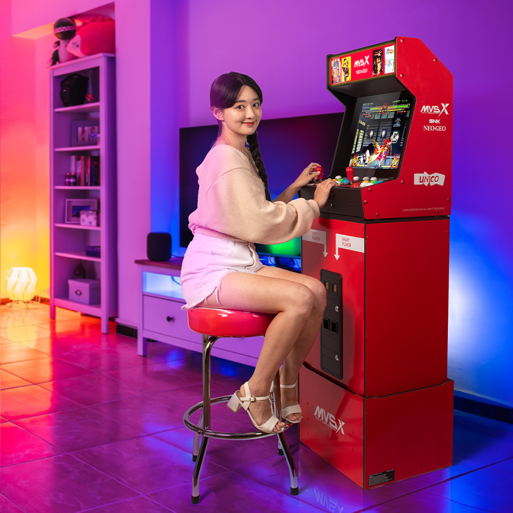 SNK 네오지오 홈아케이드 게임기 NEOGEO MVSX COMBO-I 세트 (MVSX게임기+DIY베이스) Authorized license 정품 레트로게임기 - 상세 이미지 4