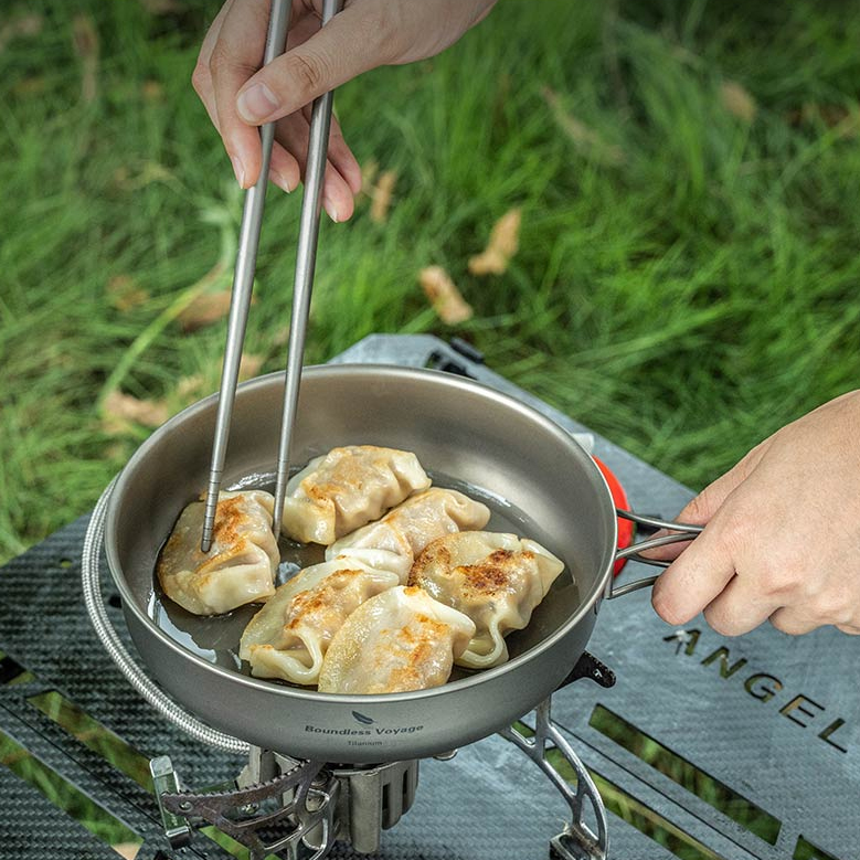 티타늄 후라이팬 캠핑 프라이팬 백패킹 벨락웍 백마팬