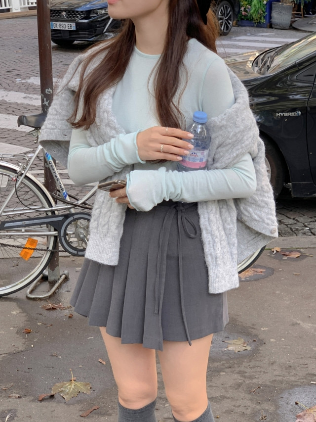 ✨후기극찬!💕URBANE MADE💕 조이 크롭 케이블 알파카 꽈배기 가디건 (3c) 상세 이미지 231