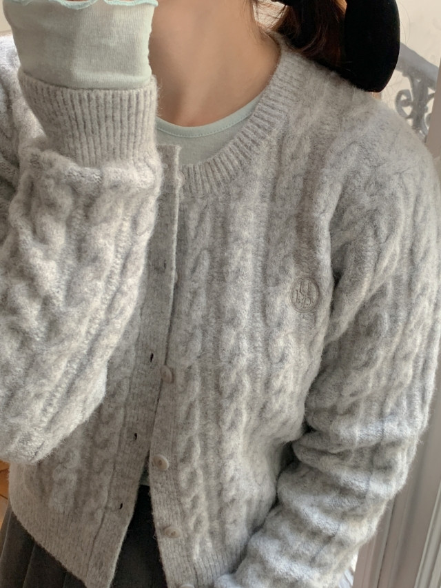 ✨후기극찬!💕URBANE MADE💕 조이 크롭 케이블 알파카 꽈배기 가디건 (3c) 상세 이미지 172