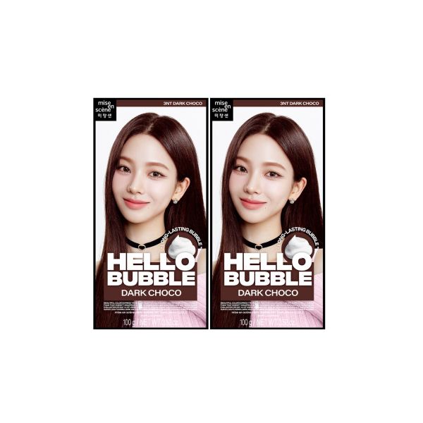 미쟝센 뉴 헬로버블 3NT다크초코100g 2개 : 인베스트몰