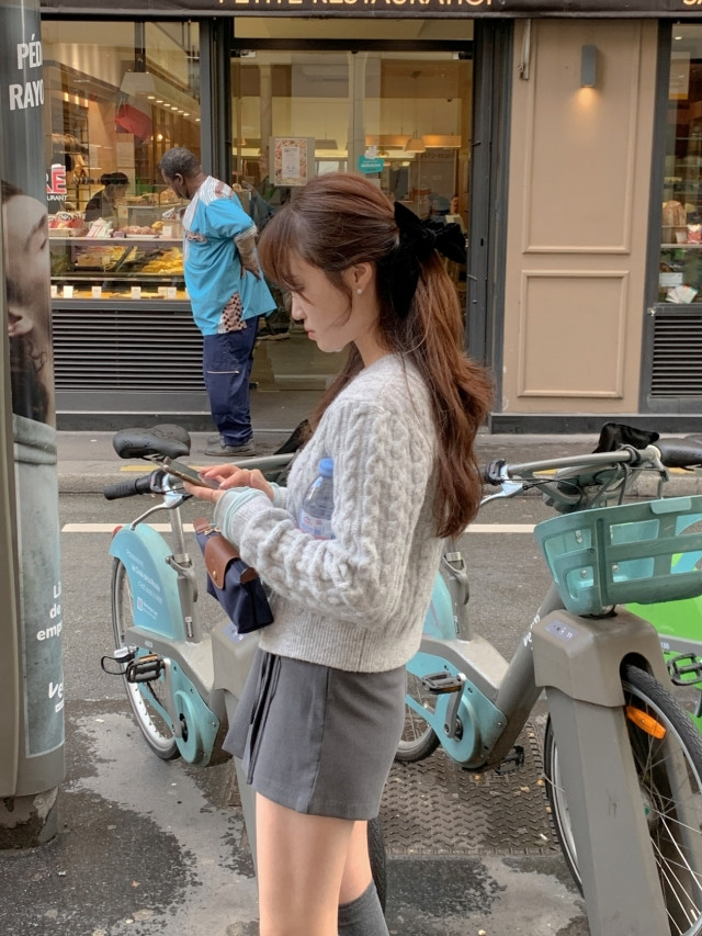✨후기극찬!💕URBANE MADE💕 조이 크롭 케이블 알파카 꽈배기 가디건 (3c) 상세 이미지 219