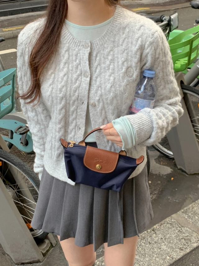 ✨후기극찬!💕URBANE MADE💕 조이 크롭 케이블 알파카 꽈배기 가디건 (3c) 상세 이미지 223