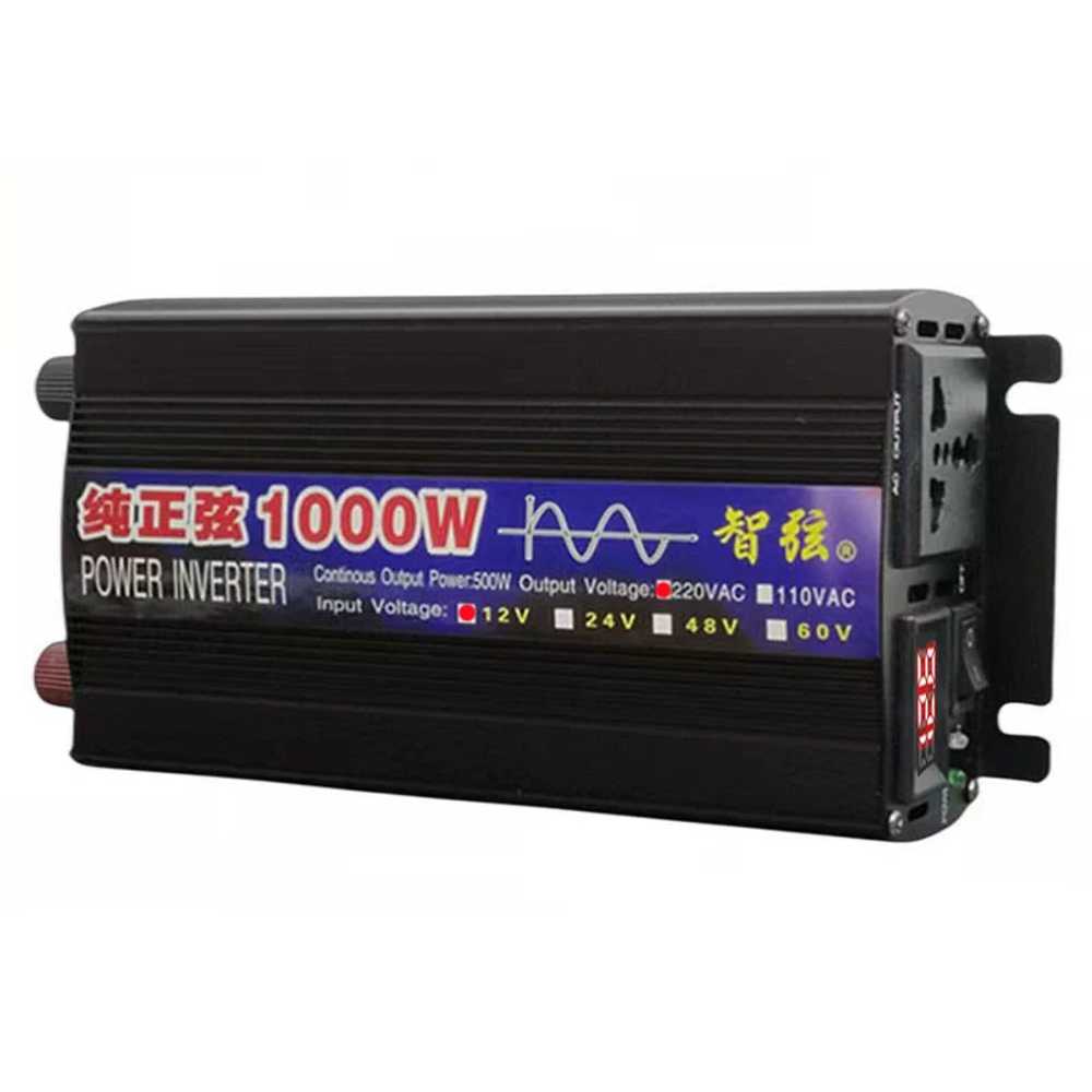차량용 파워뱅크 차박 캠핑 인버트 자동차 낚시 전압 6000W 12V - 상세 이미지 5