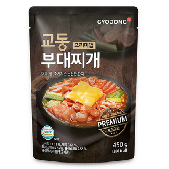 고군명가 교동 부대찌개 450g x 6개 : 고군명가