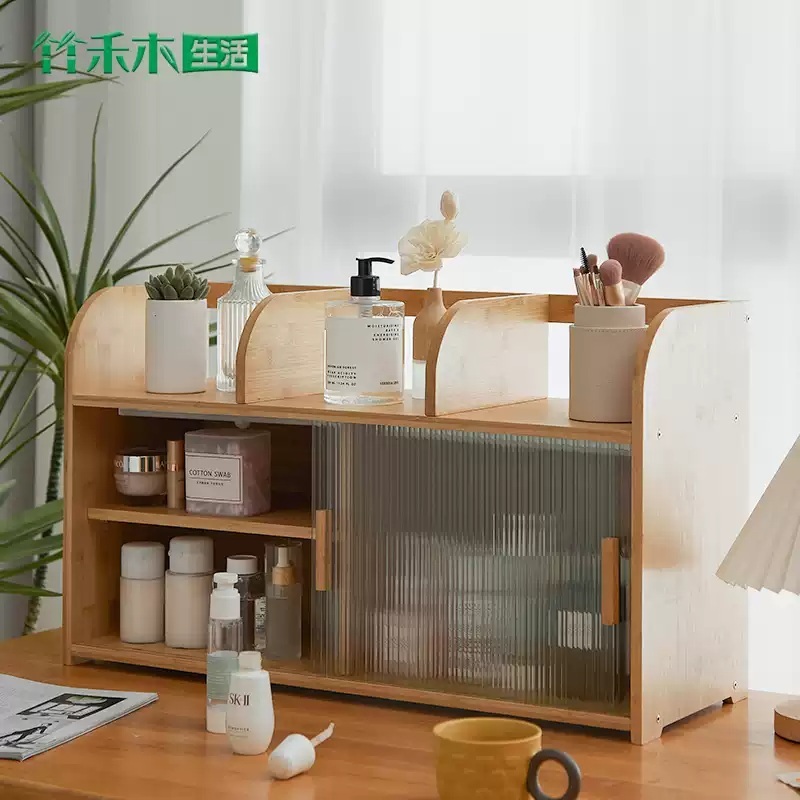 커피장 선반 원목 장식장 주방수납 미니찬장 엔틱 빈티지 카페장 그릇장 찬장 - 상세 이미지 3