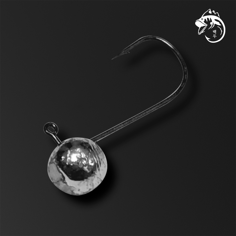 백두지그 지그헤드 배스 쏘가리 꺽지 볼락 채비 8호, 1.0g