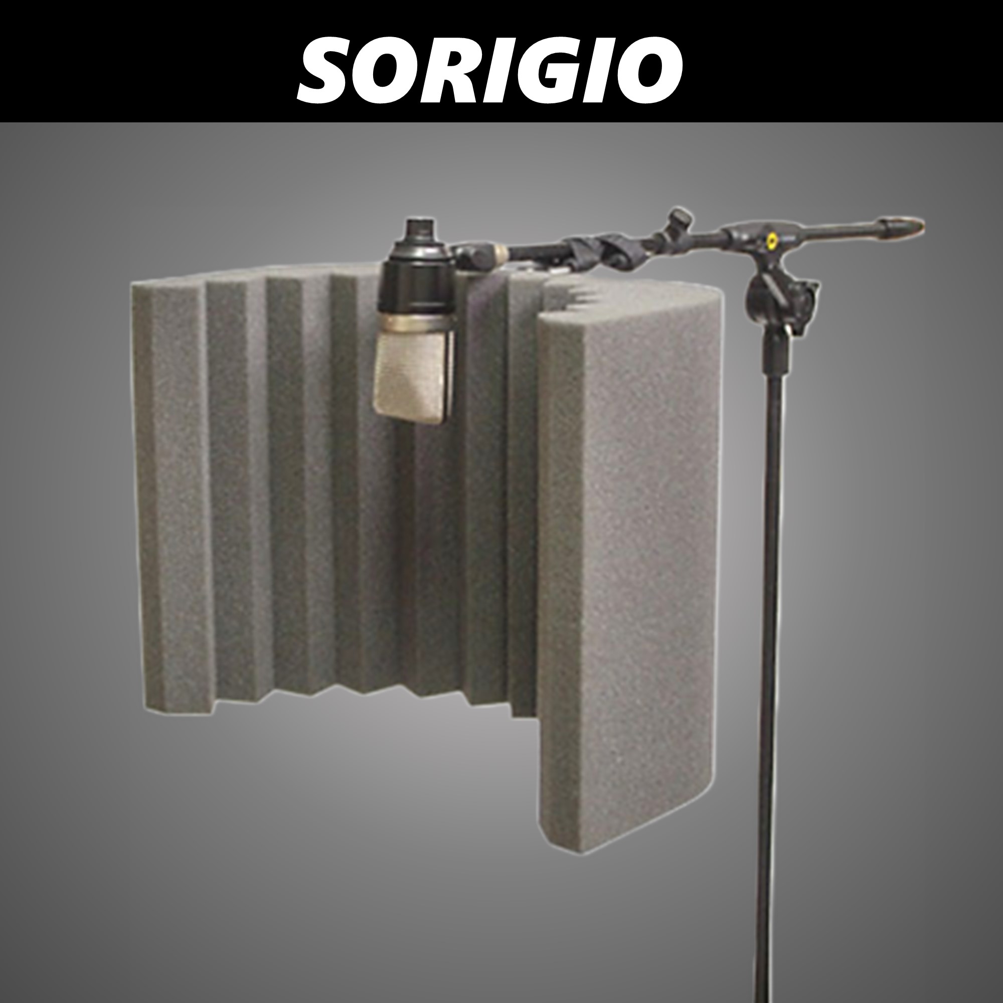 소리지오 콘덴서 마이크 리플렉션 필터 SORIGIO Poly Mini Booth 36R 제품 이미지