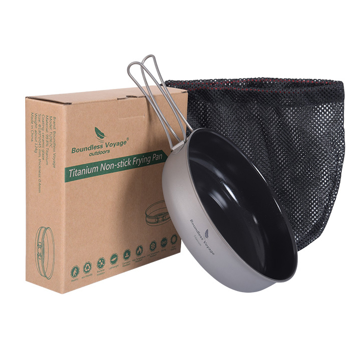 티타늄 후라이팬 캠핑 백패킹 프라이팬 키녹스 테팔팬