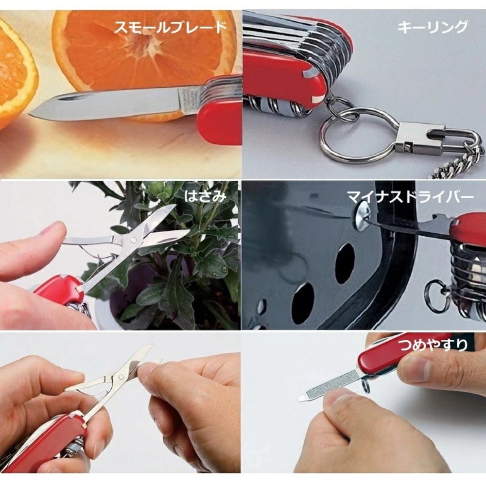 VICTORINOX 빅토리녹스 클래식 ALOX 폴딩 나이프 접이식 멀티툴 캠핑 아웃도어 - 상세 이미지 5