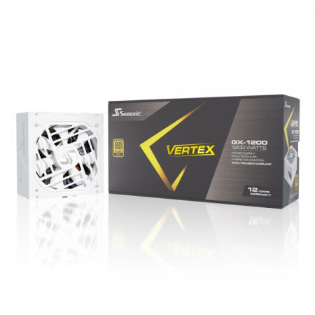 시소닉 시소닉 VERTEX GX-1200 GOLD 풀모듈러 화이트 ATX3.0