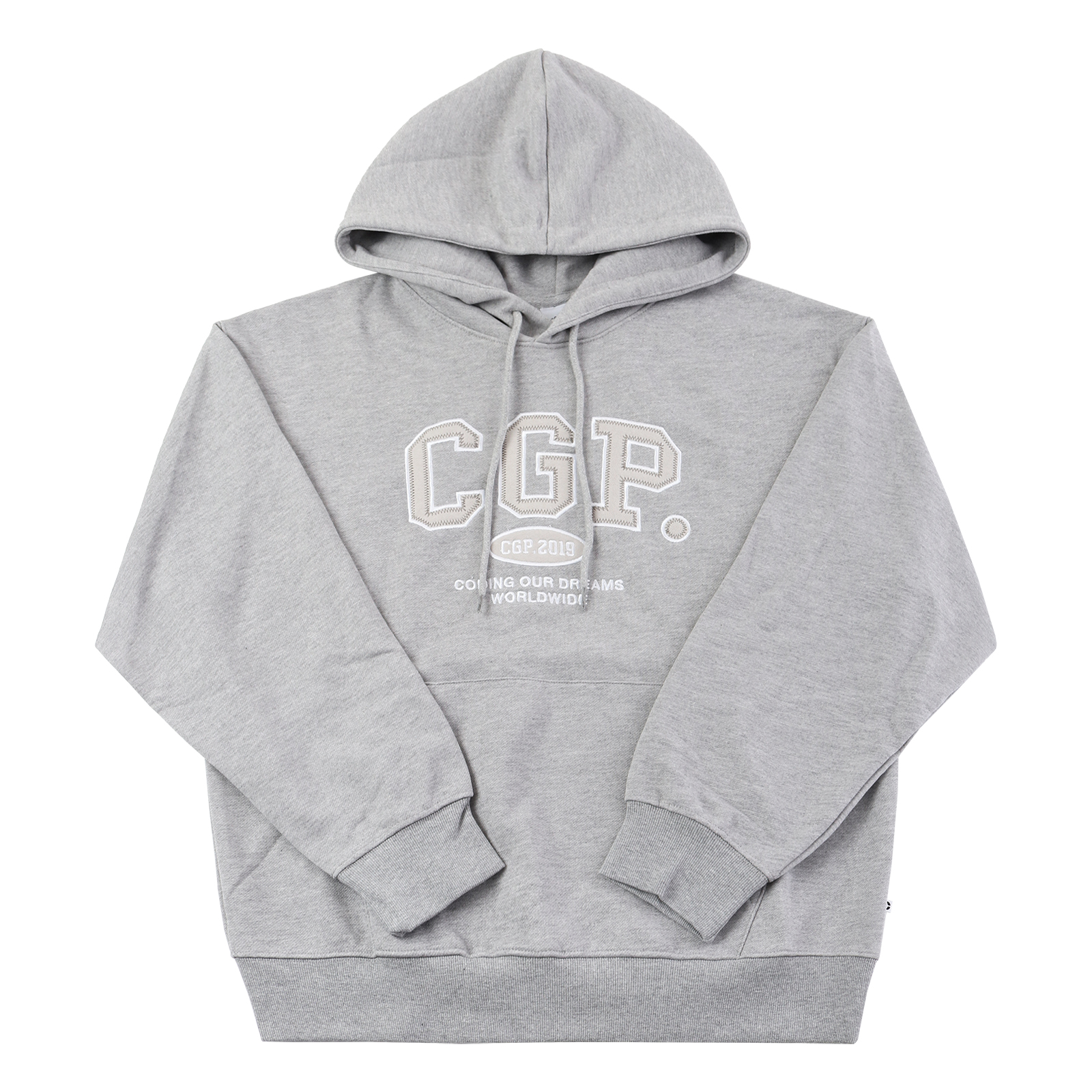 코드그라피 공용 24년 논기모 VER. CGP 아치 로고 후디 CBDWUTH100 DG : 쇼힝 리테일