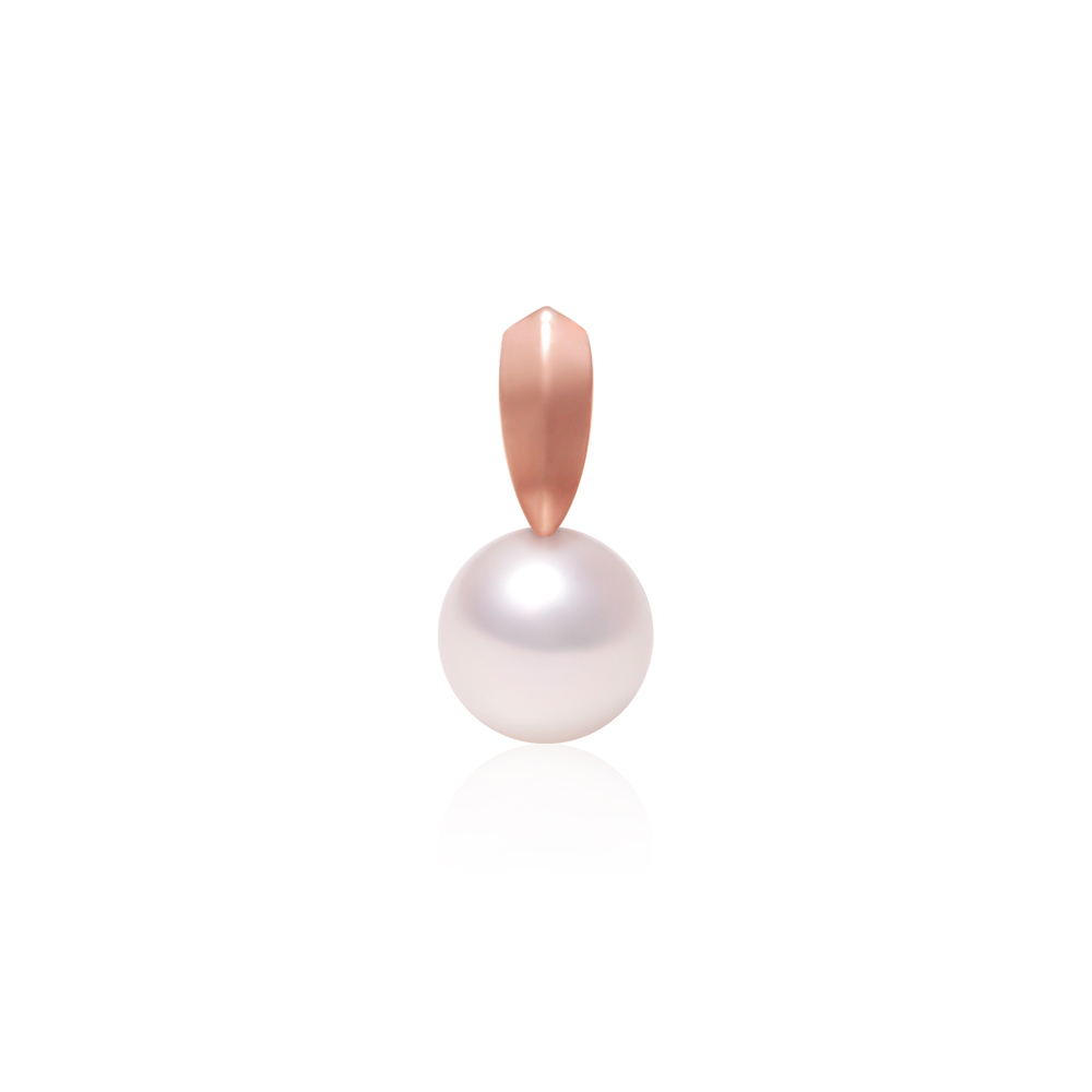 샤를 14K 18K 드롭 진주 펜던트 목걸이 - 상세 이미지 3
