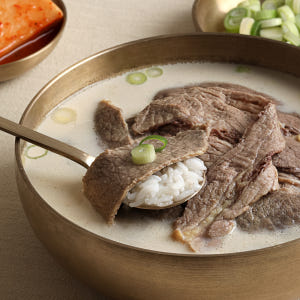 극소수 설렁탕 수제 사골 고기 포함 맛있는 진국 1인분 아이 진한 곰국 ... 맛있게 먹은 솔직 후기 - 상품 이미지 4