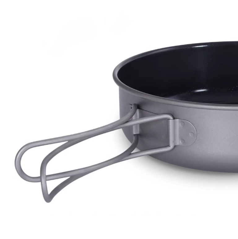 티타늄 후라이팬 캠핑 백패킹 프라이팬 키녹스 테팔팬