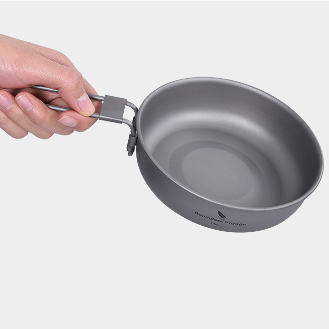 티타늄 후라이팬 캠핑 백패킹 프라이팬 테팔팬 키녹스 식기