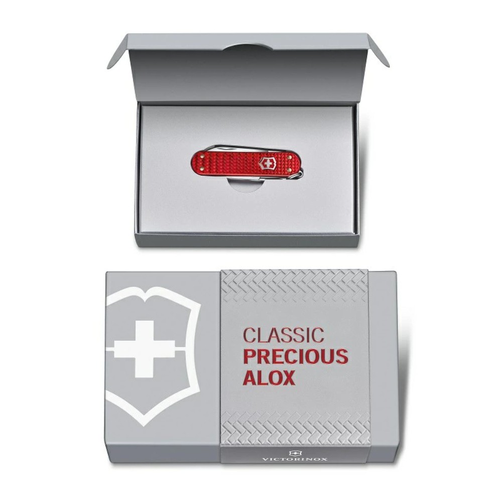 VICTORINOX 빅토리녹스 클래식 프레셔스 폴딩 나이프 접이식 멀티툴 캠핑 아웃도어 이미지 6