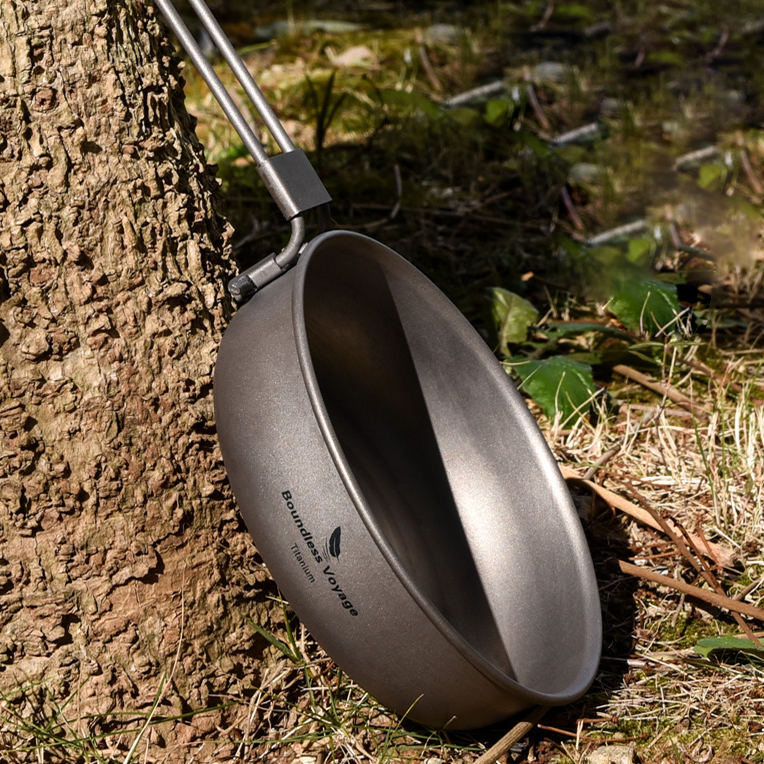 티타늄 후라이팬 캠핑 백패킹 프라이팬 테팔팬 키녹스 식기