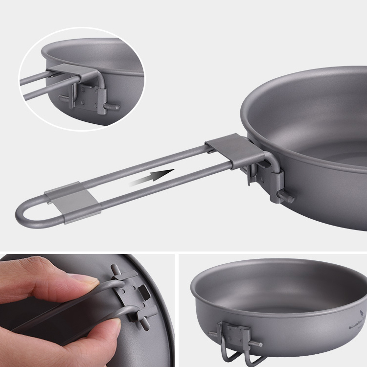 티타늄 후라이팬 캠핑 백패킹 프라이팬 테팔팬 키녹스 식기