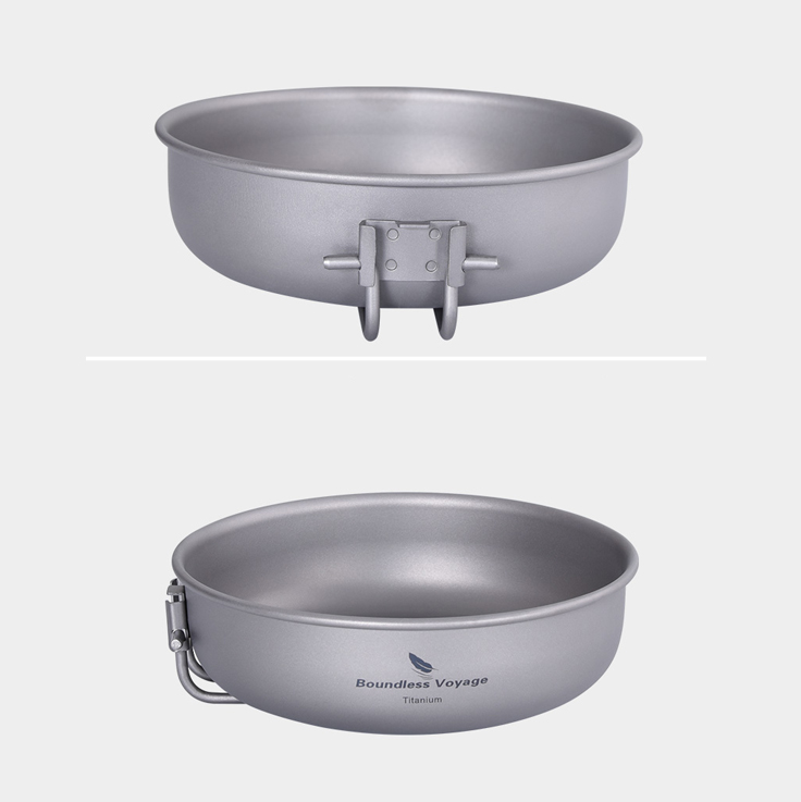 티타늄 후라이팬 캠핑 백패킹 프라이팬 테팔팬 키녹스 식기