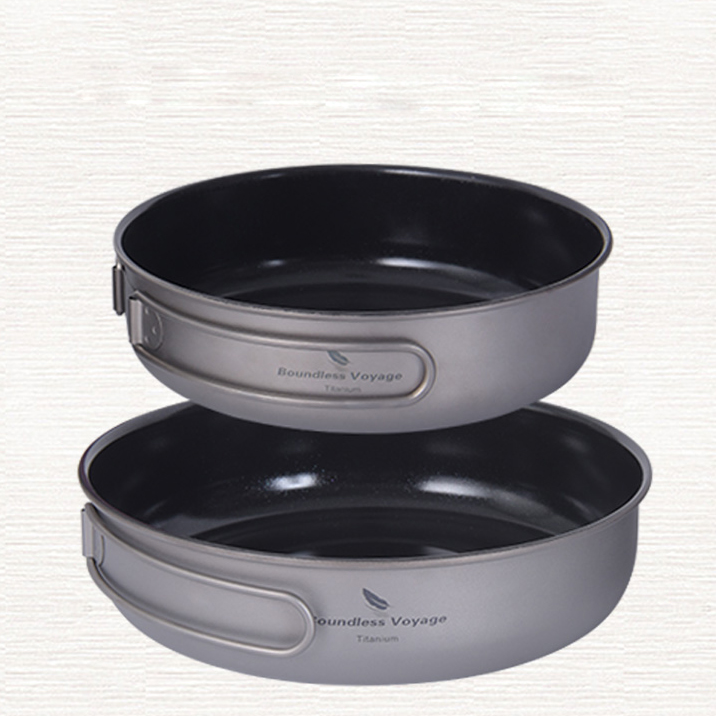 티타늄 후라이팬 캠핑 백패킹 프라이팬 키녹스 테팔팬