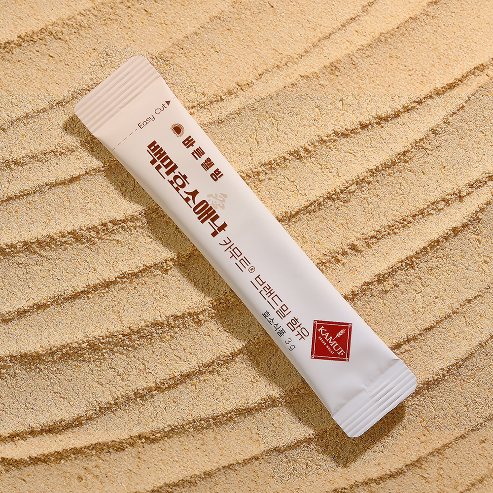 백만효소애낙 카무트 호라산밀 곡물 소화 효소 유산균 발효 카므트 분말 30포, 1개 - 상세 이미지 2