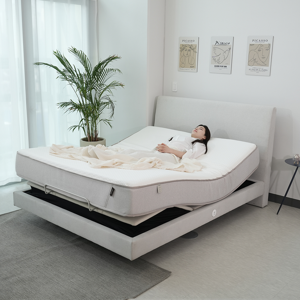 N포인트 10만점 적립 ) 심플 모션베드 리클라이너침대, 모션침대,주문 제작가능합니다. S/SS/Q/K