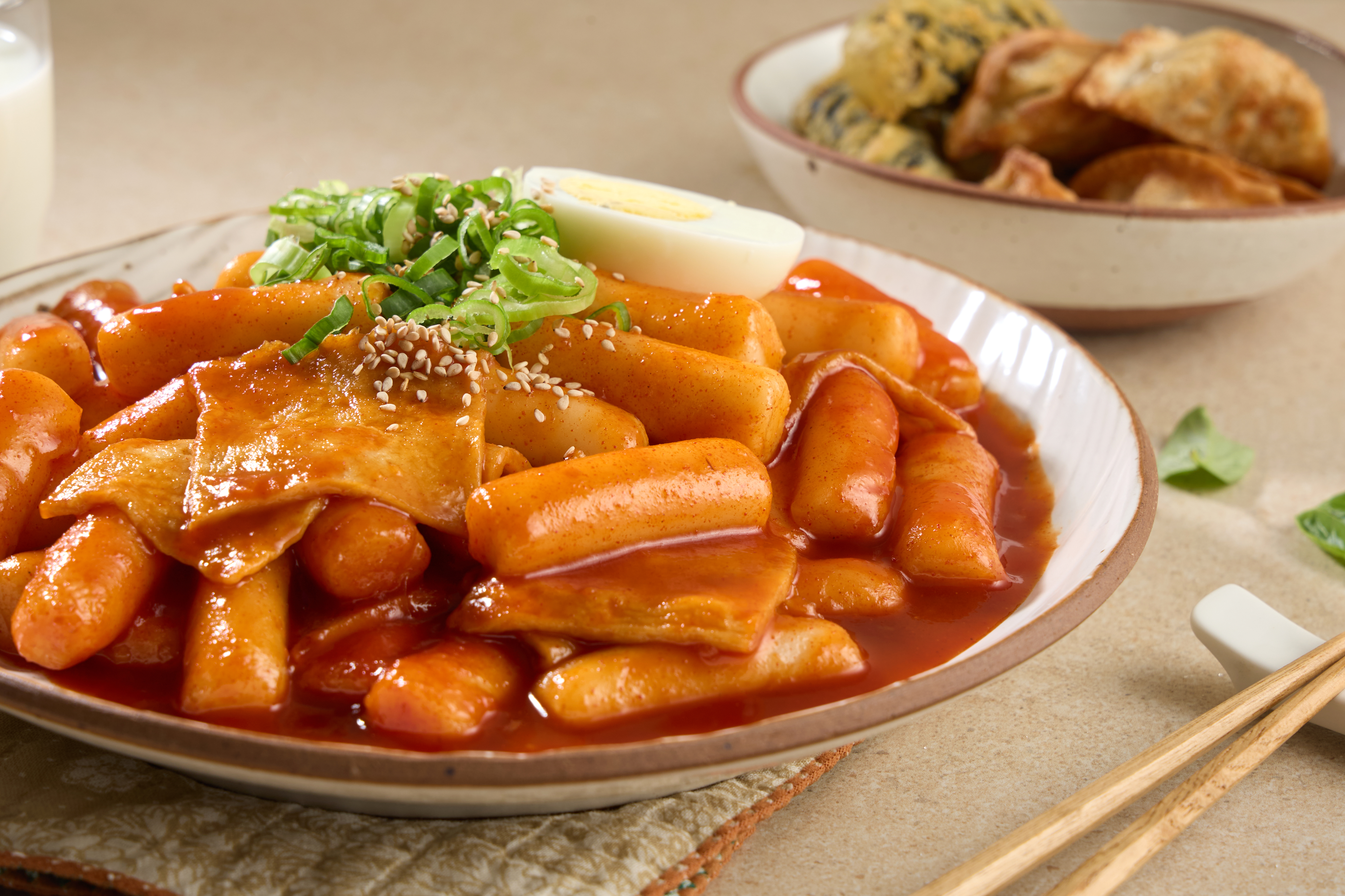 낭만부부 무설탕 쌀 떡볶이 밀키트 2인분(480g) 옛날 국물 가래떡 세트 재료 - 상세 이미지 3