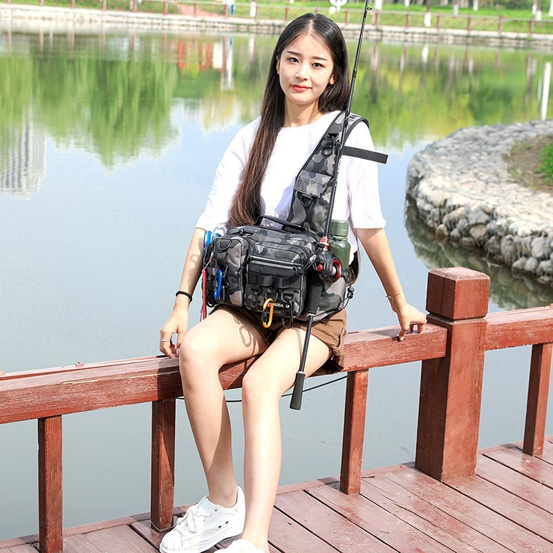 전술 낚시가방 다용도 다기능 가벼운 전술 낚시배낭 보조가방 - 상세 이미지 3